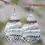 Thumbnail: Water Drop Pattern Beach Wave Printed Dangle Earrings