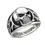 Thumbnail: Punk Style Men's Fashion Wedding Band Ring