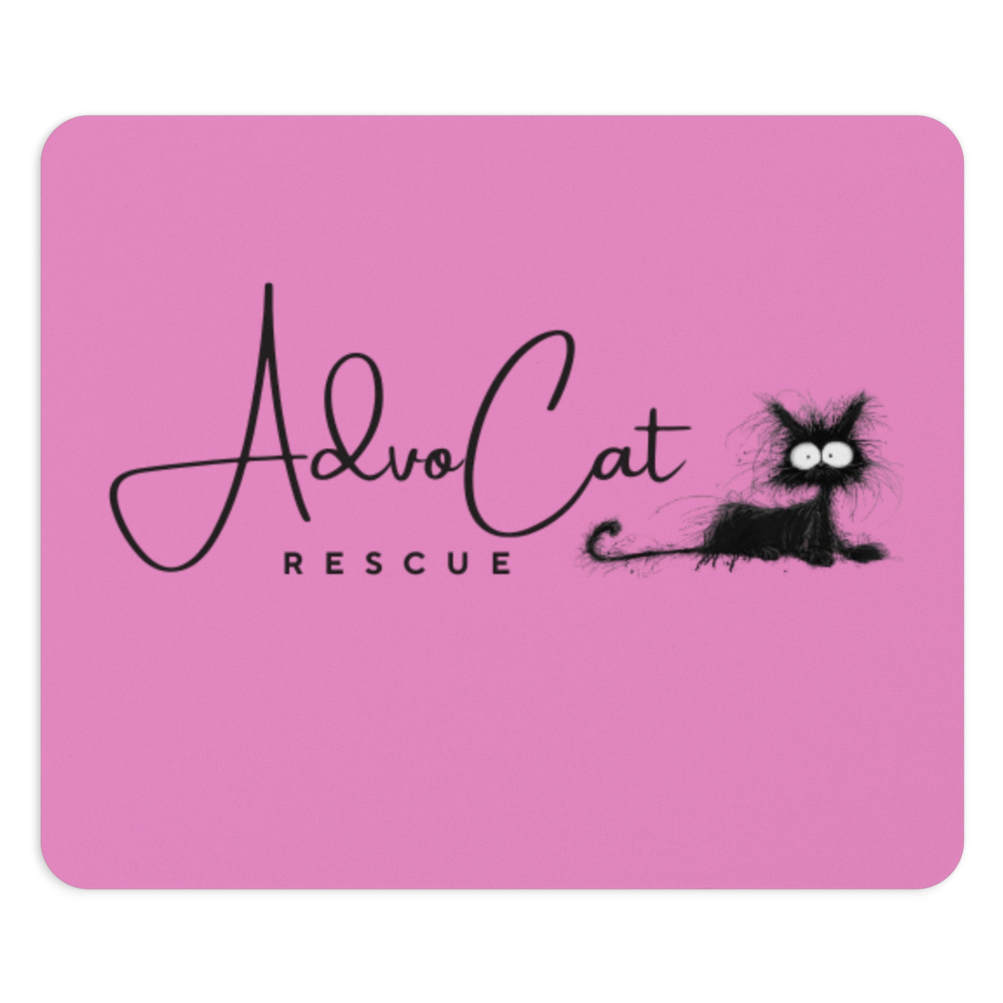 AdvoMouse Pad - Pink - Round or Rectangle