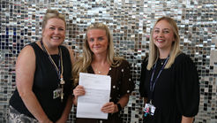 Bishop Auckland College celebrates success stories on Level 3 results day