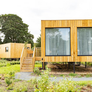 Celebrating the first anniversary of Unbox Poplar Lodges 