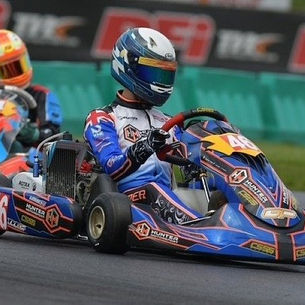 New College Durham Backs Rising Karting Star Lloyd Palmer