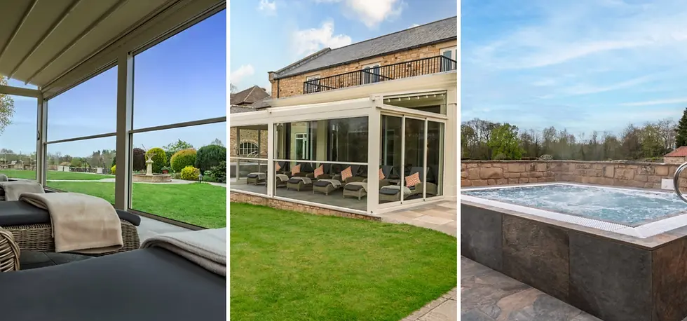 Headlam Hall unveils new spa terrace