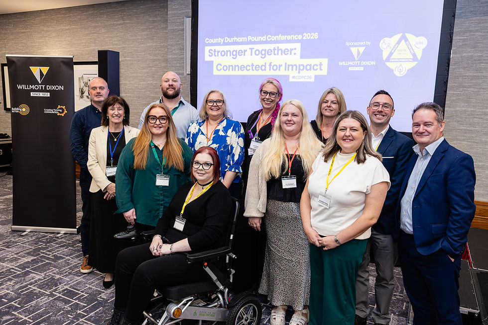 Cross-Sector Collaboration Takes Centre Stage as 130+ Delegates Gather for County Durham Pound Conference