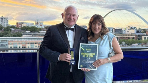 New College Durham Principal Celebrated at Prestigious North East Chamber Business Awards