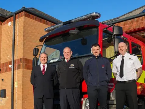 Refurbishment completed at Consett fire station