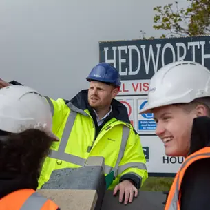 Construction Students Gain First-Hand Insight into Building-Site Careers