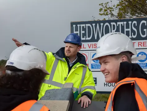 Construction Students Gain First-Hand Insight into Building-Site Careers