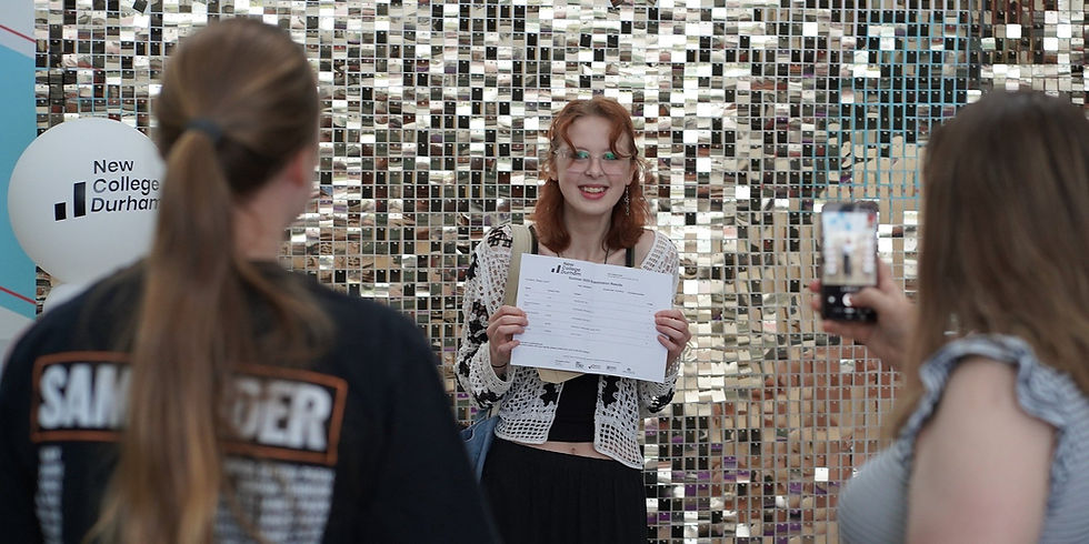 New College Durham Delivers Story of Outstanding Success as A-Level Results Day Arrives