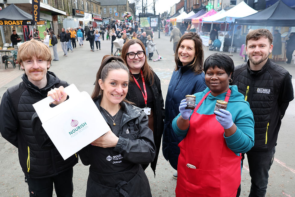 Stanley food market supports local market traders with business mentoring programme