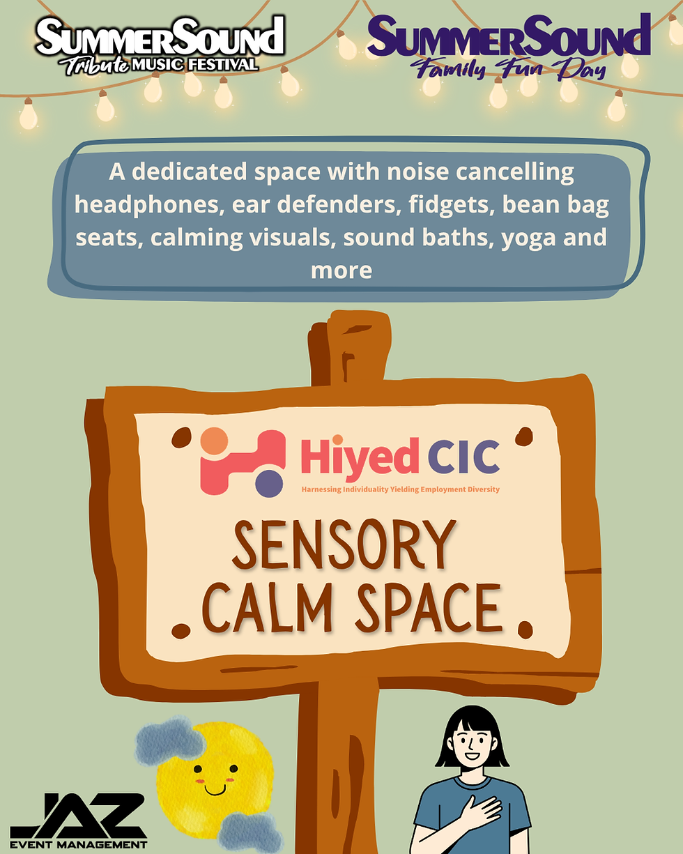 HIYED CIC Brings Inclusive Sensory Calm Space to Summer Sounds Festival