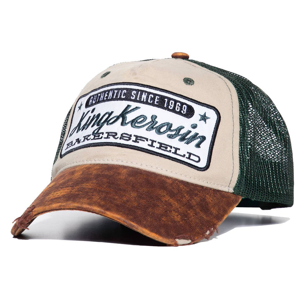 Casquette trucker au look usé « Bakersfield »