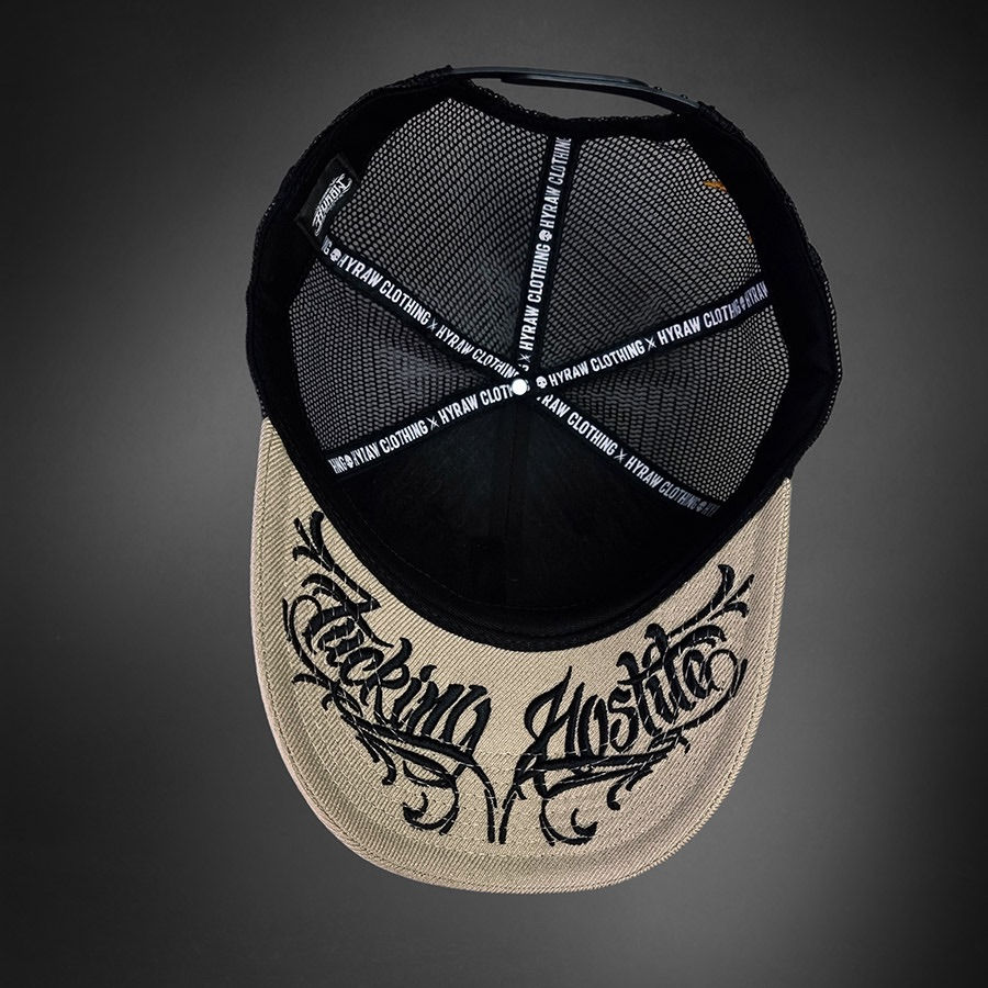 CASQUETTE HYRAW TRUCKER CREAMY HOSTILE