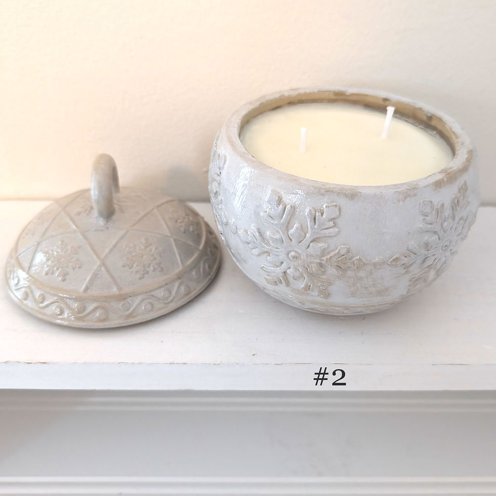 Thumbnail: Soy Candle, 8 oz, 2-Wick, Handcrafted Concrete Vessel