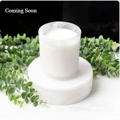 10 oz, White Swirl Sonoma Tumbler Jar