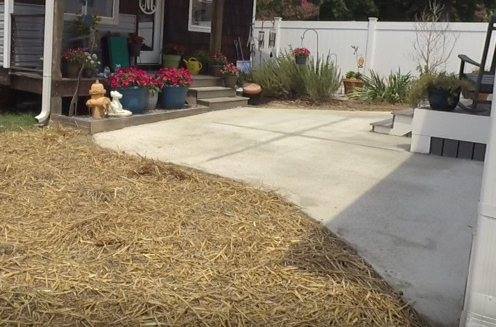 Concrete Patio by Gate City Foundation Drainage