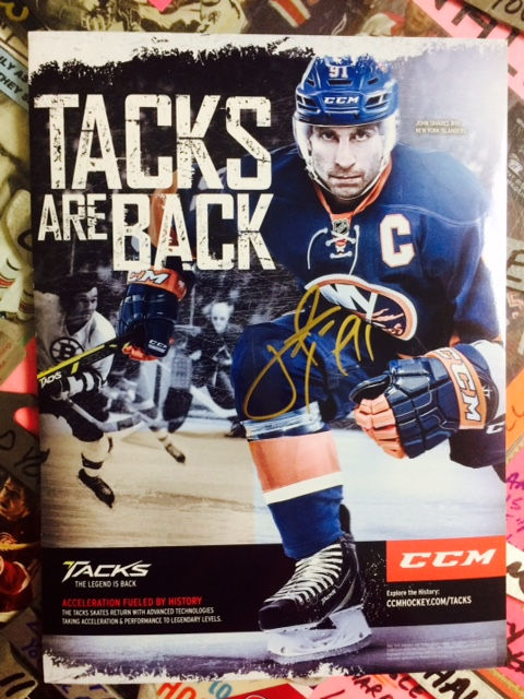 Tavares Signed CCM Glossy