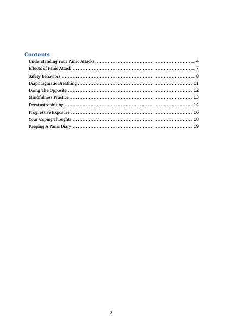 Miniatură: Product: Panic Attacks Worksheets | Cognitive-Behavioral Self-Help Tools