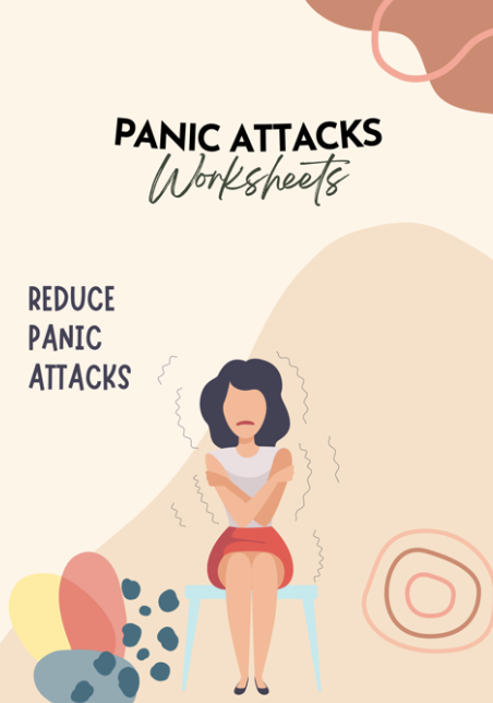 Product: Panic Attacks Worksheets | Cognitive-Behavioral Self-Help Tools
