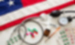 us-health-medical-instruments-and-pills-on-a-usa-f-MEYYCL8.JPG
