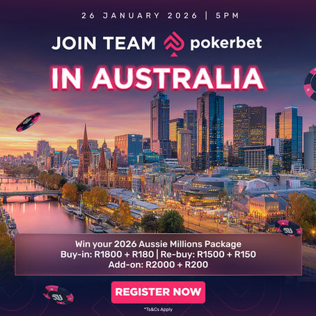 Your Shot at the Aussie Millions with Team Pokerbet