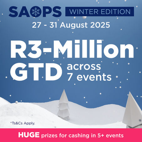 SAOPS Winter Edition: Record-Breaking R3.7M Won & Player Highlights