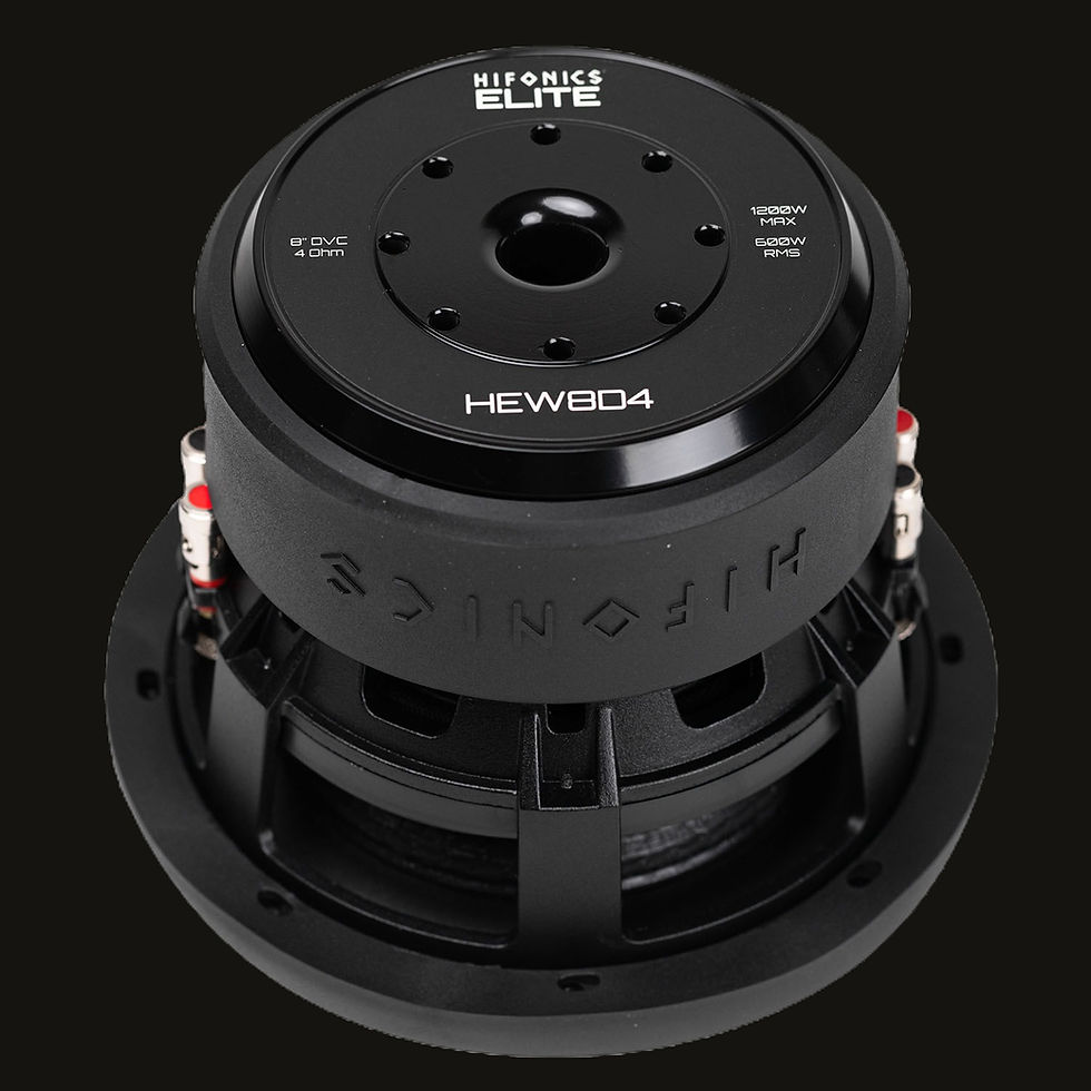 Thumbnail: Hifonics ELITE 8 Inch mobile 1200 watt subwoofer. 2  Ohm DVC Subwoofer