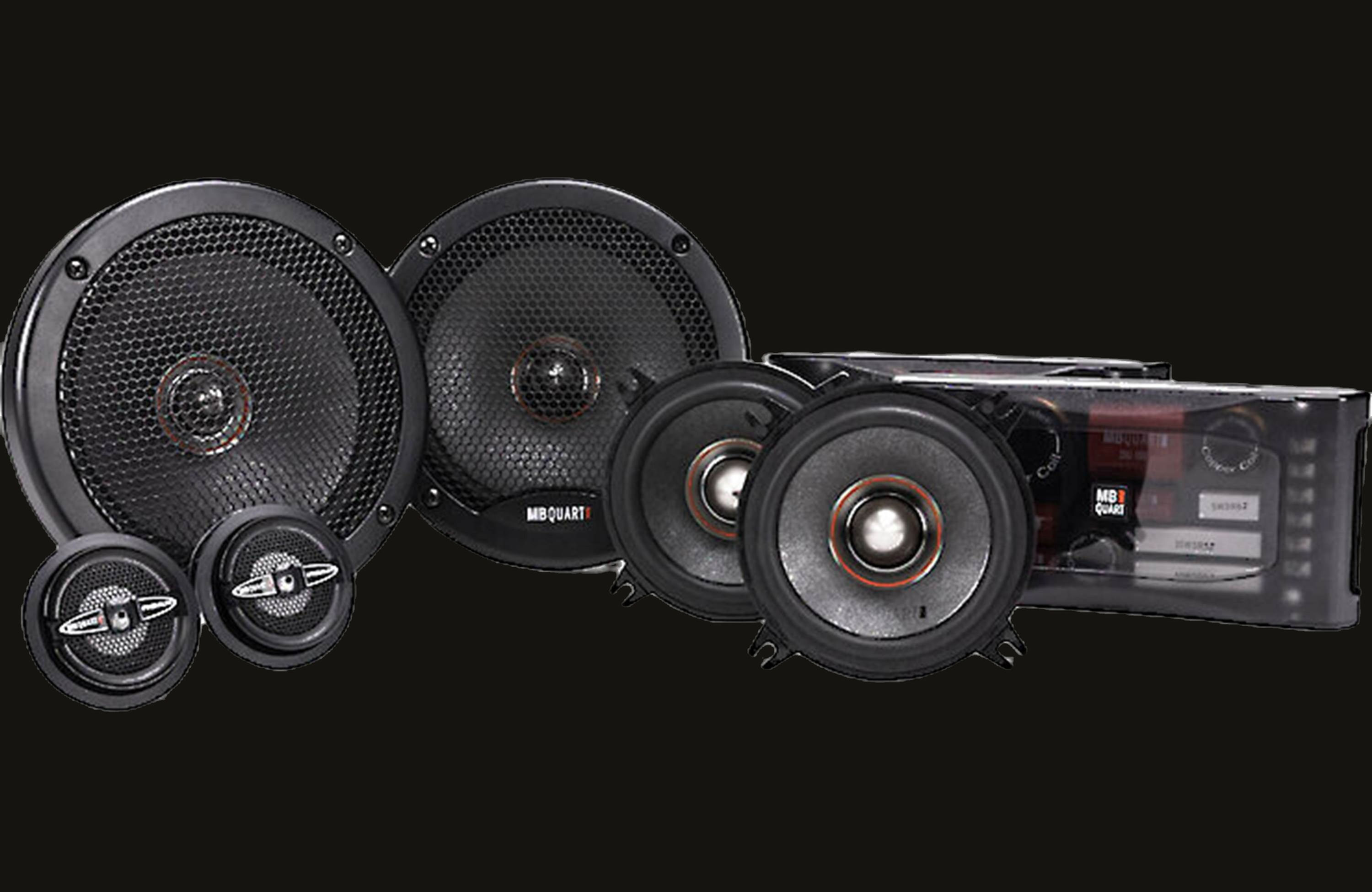 MB Quart PS1-316 Premium Series 6-1/2" 3-way component speaker system