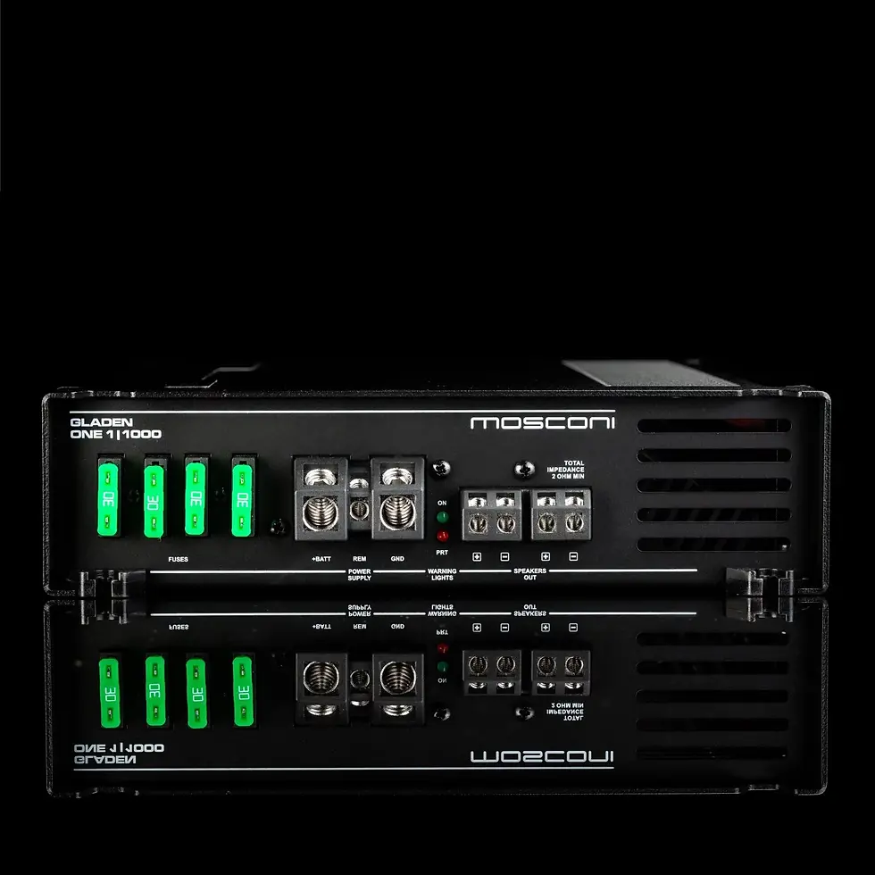 Thumbnail: Mosconi GLADEN ONE 1000.1, Mono Class D Amplifier; 1 X 1000w @ 2 Ohm