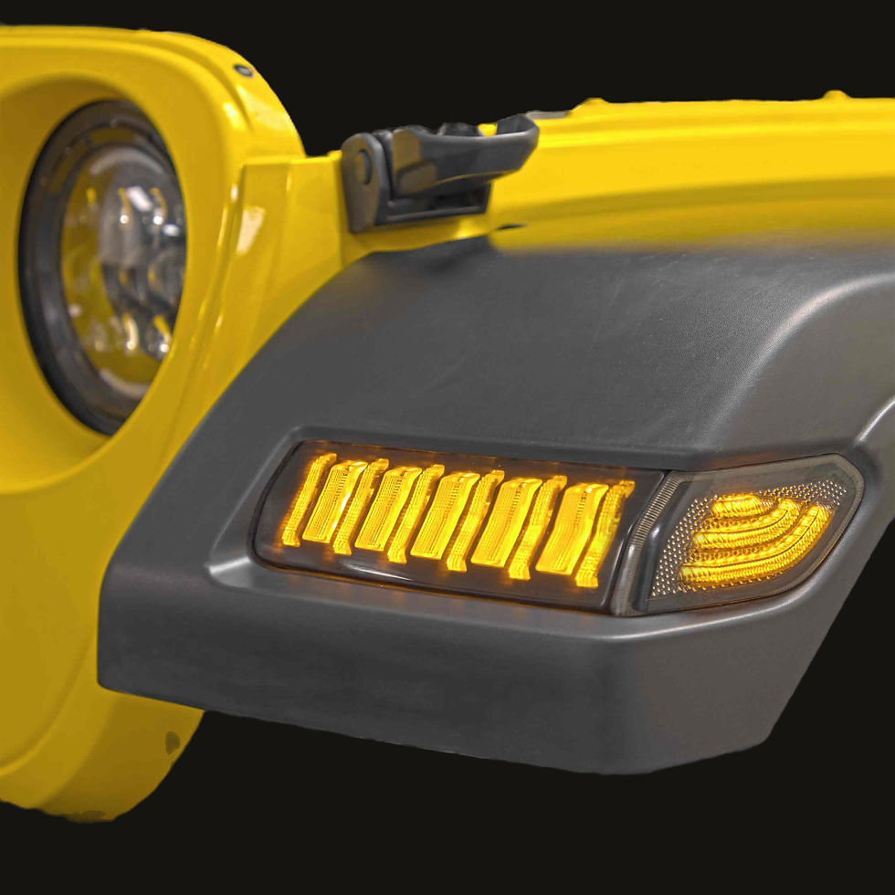 Thumbnail: Amber LED Side Marker Light - Wrangler JL/Gladiator JT 2018-Up
