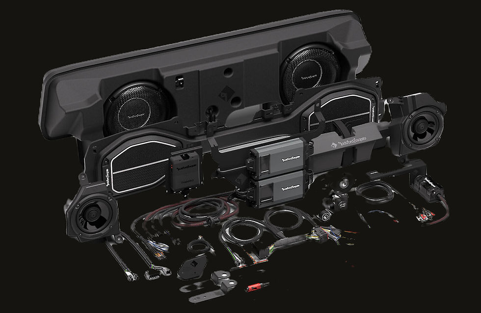 Thumbnail: Rockford Fosgate 20GLADR-STG5 Stage 5 Sound System for 2020-up Jeep Gladiator JT