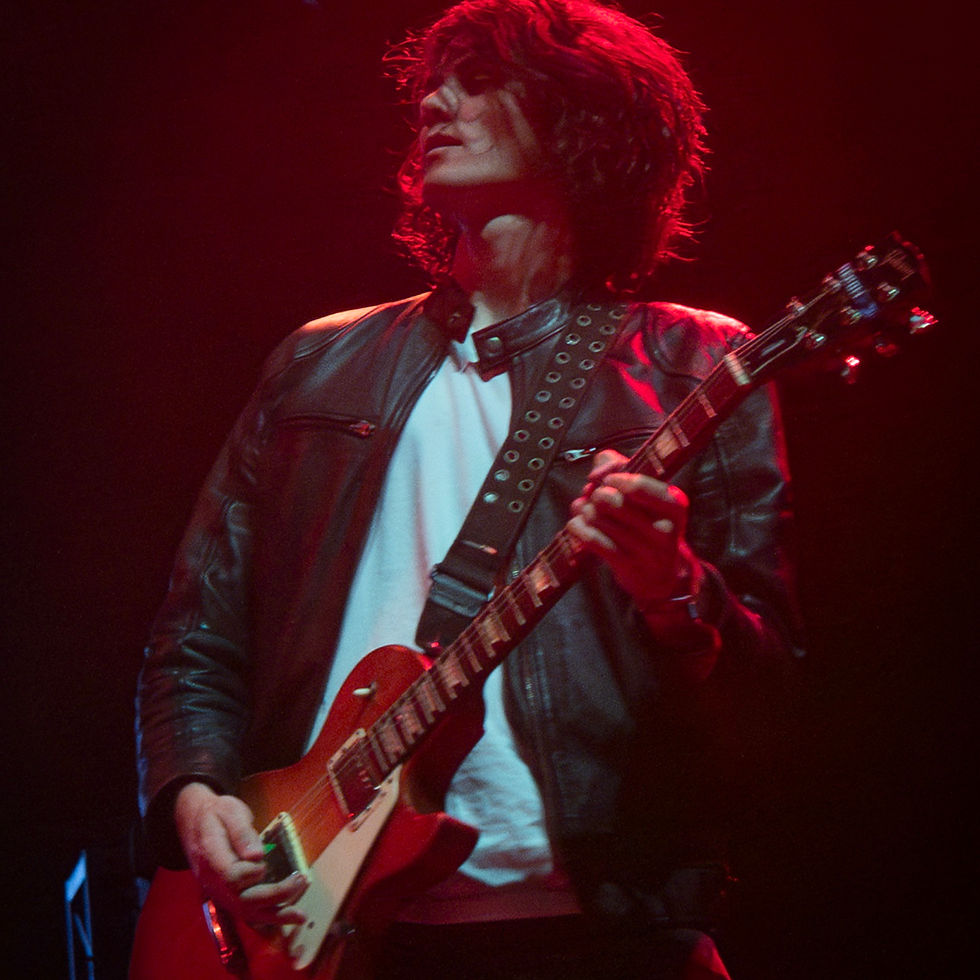 Cameron Christensen of Speed of Light on guitar at the Grand Sierra Resort. Photo taken on April 3, 2026, by Kathryn Bowman. 