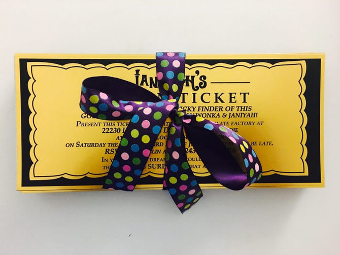 Willy Wonka Birthday Bash