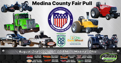 Medina County Fair Pull