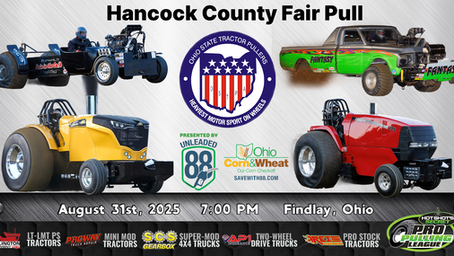 Hancock County Fair Pull