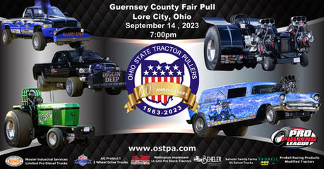 Guernsey County Fair Pull