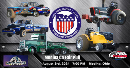 Medina County Fair Pull