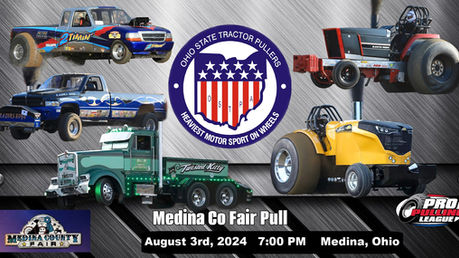 Medina County Fair Pull