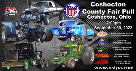 Coshocton County Fair Pull Night 1