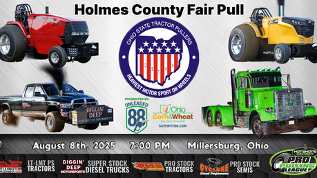 Holmes County Fair Pull