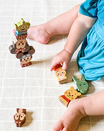Disney wooden toy blocks
