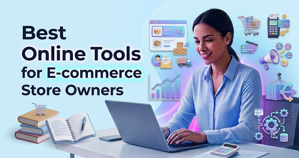 Online Tools for E-commerce Store Owners