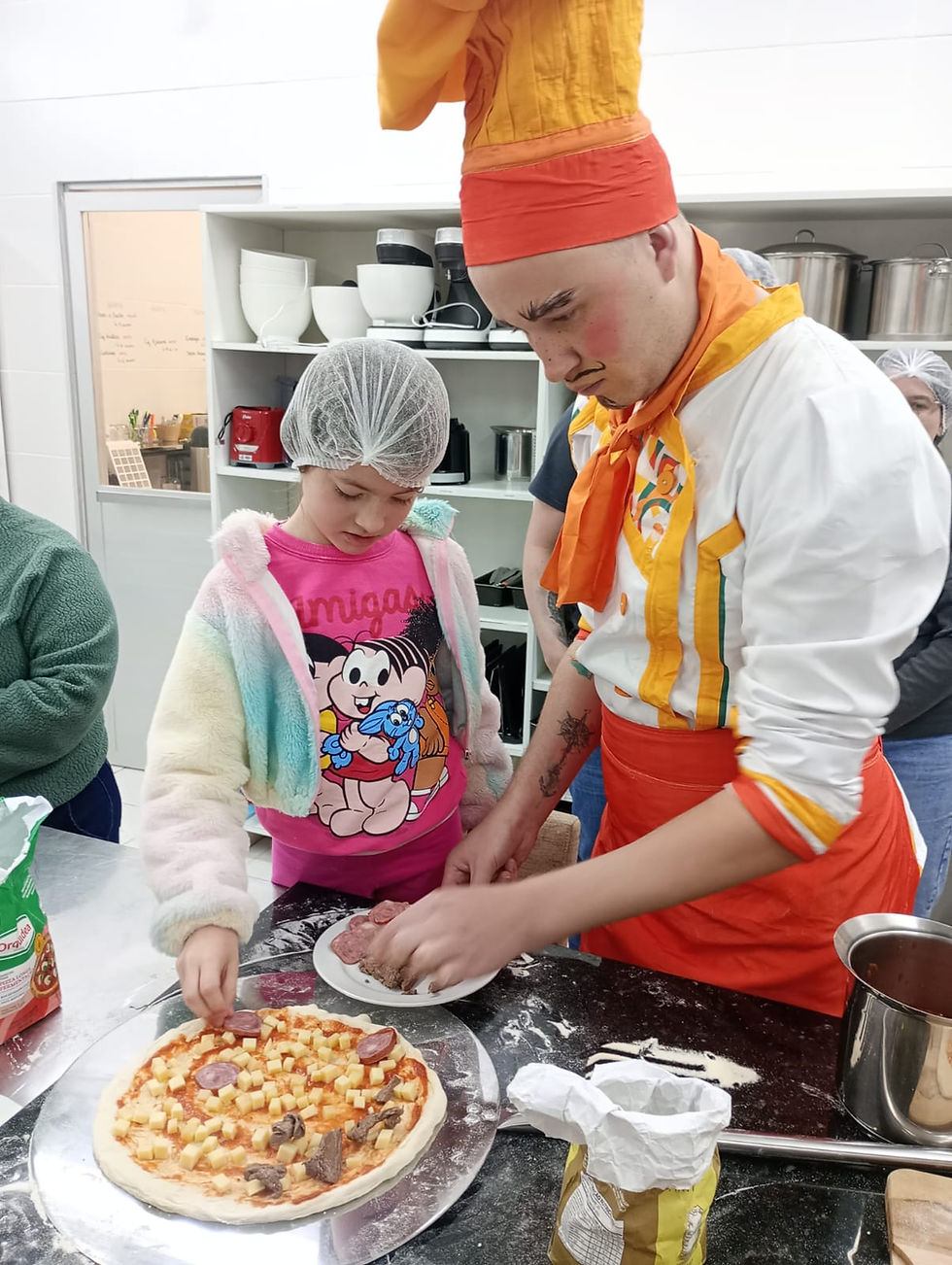 Oficina de Pizzas Caseiras reúne 20 participantes no Sabores de Canela