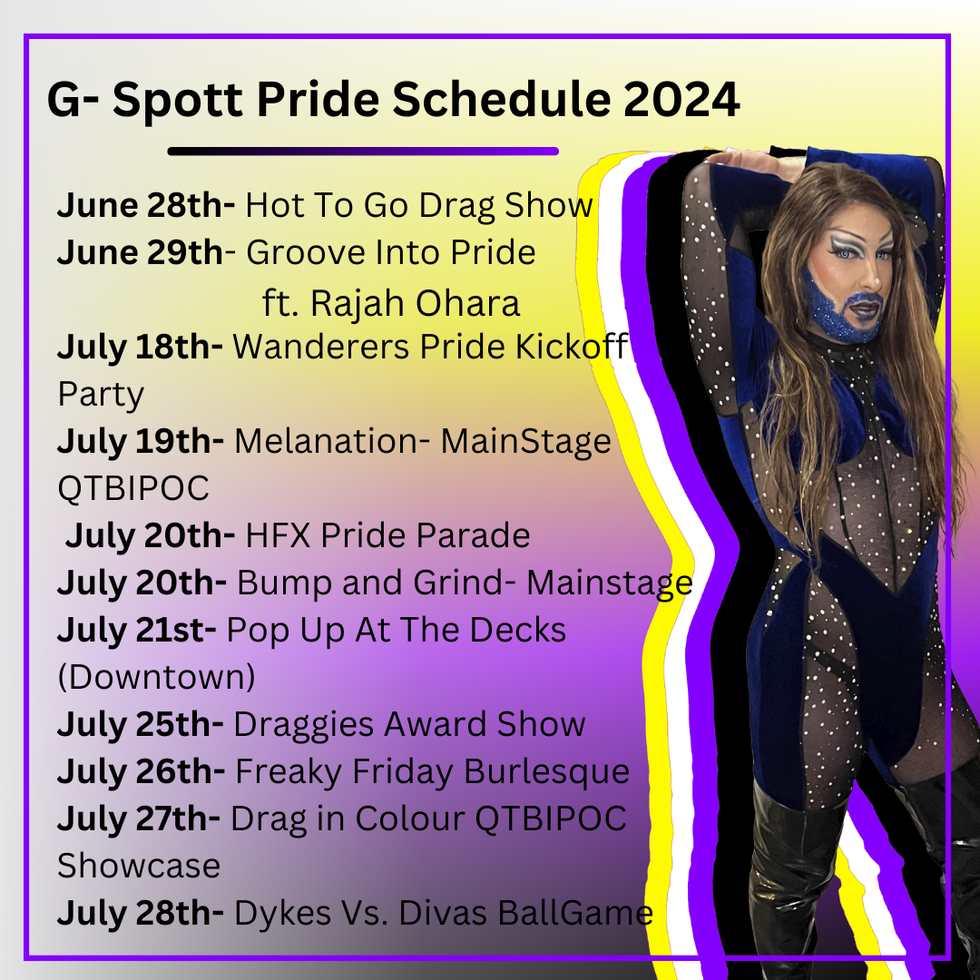 G Pride Schedule 2024