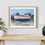 Thumbnail: Southwold Boat oil painting Giclee print - medium print with oak frame