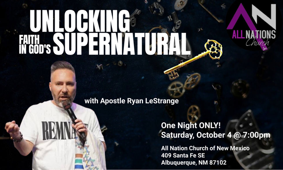 Unlocking Faith In God's Supernatural