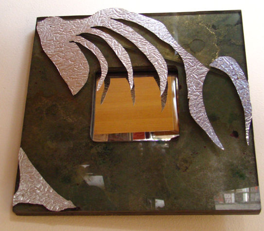 Ebru on steel