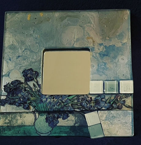 Ebru on collage