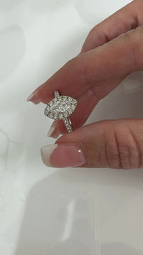 תמונה ממוזערת: טבעת יהלום מרקיזה 1.33 קראט יהלומים - דגם OREL