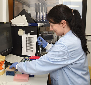 DNA extraction in NHS Grampian Laboratory
